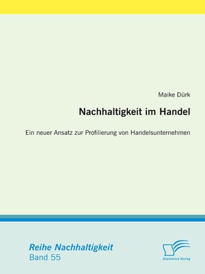 cover image of Nachhaltigkeit im Handel